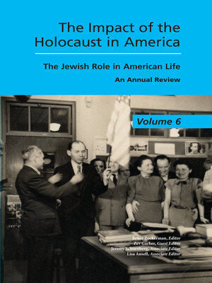 cover image of The Impact of the Holocaust in America